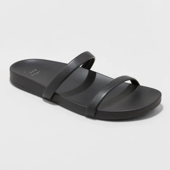 Slide Sandals Target Women's Black Flip Flops Target Shoes